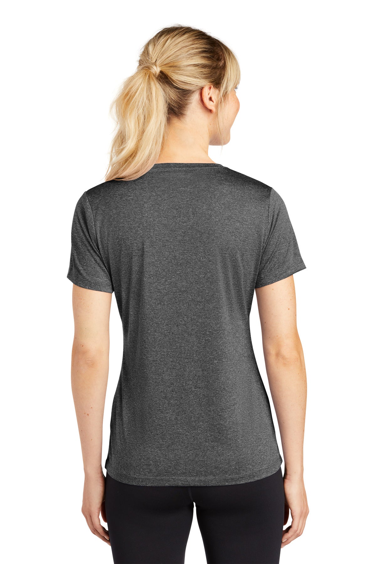 Sport-Tek Ladies Heather Contender™ Scoop Neck Tee. LST360