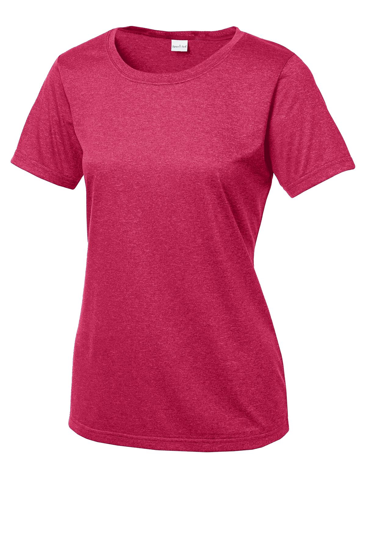 Sport-Tek Ladies Heather Contender™ Scoop Neck Tee. LST360