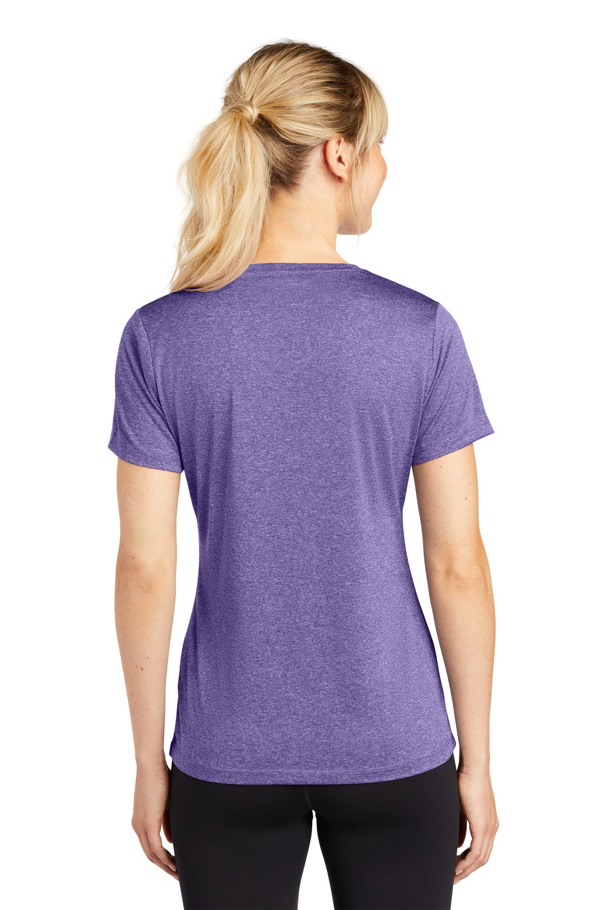 Sport-Tek Ladies Heather Contender™ Scoop Neck Tee. LST360