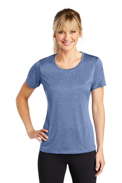 Sport-Tek Ladies Heather Contender™ Scoop Neck Tee. LST360