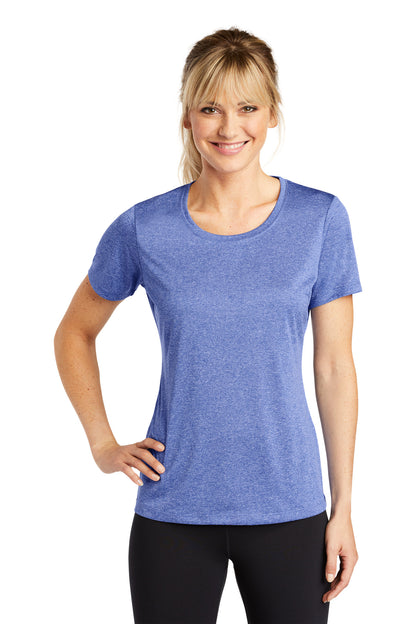 Sport-Tek Ladies Heather Contender™ Scoop Neck Tee. LST360