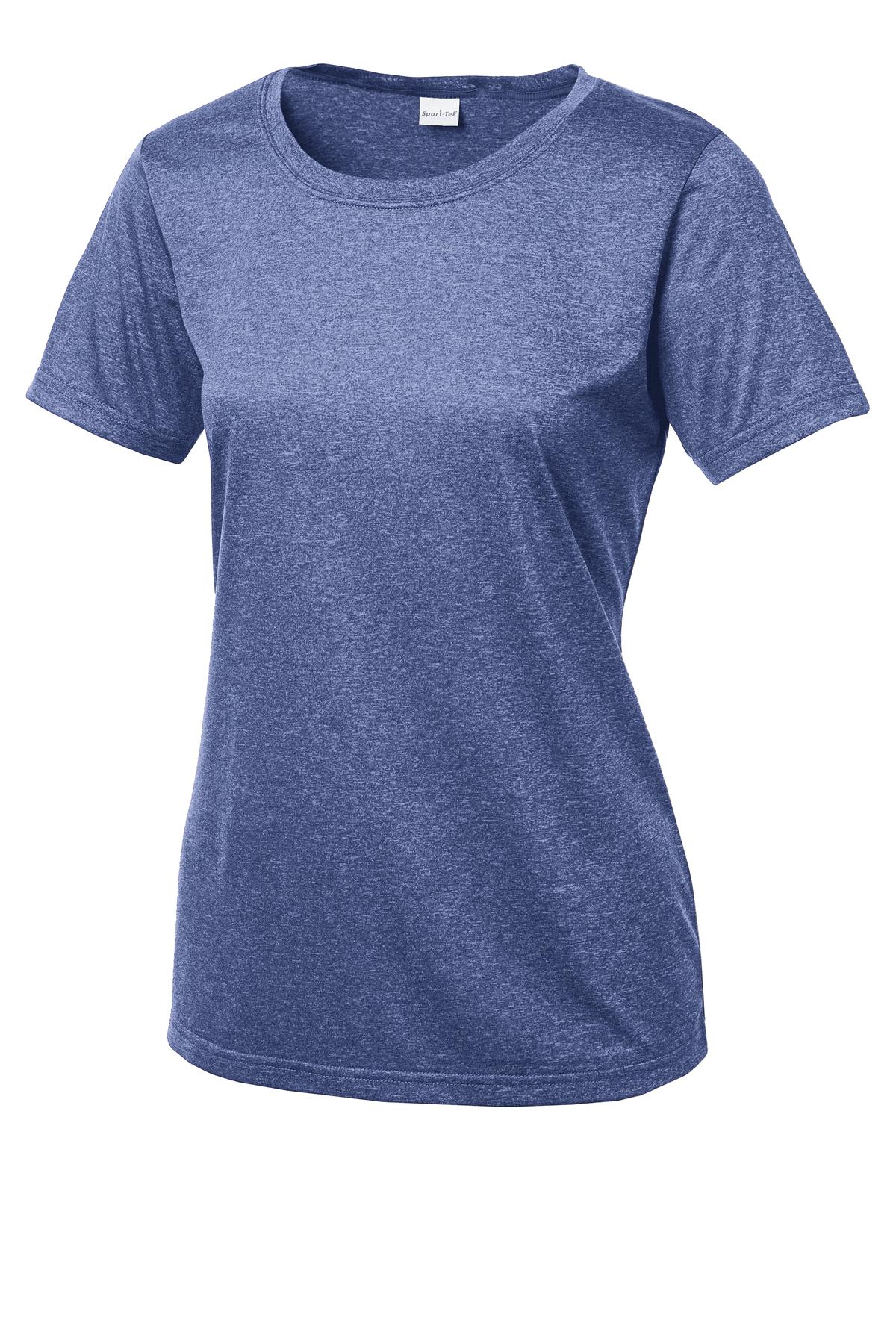 Sport-Tek Ladies Heather Contender™ Scoop Neck Tee. LST360