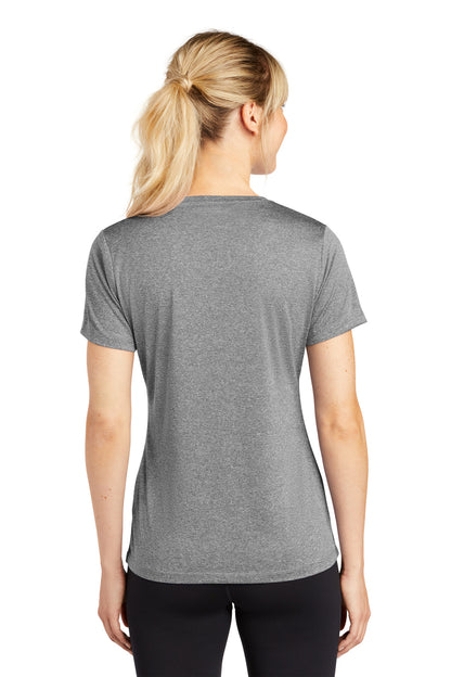 Sport-Tek Ladies Heather Contender™ Scoop Neck Tee. LST360