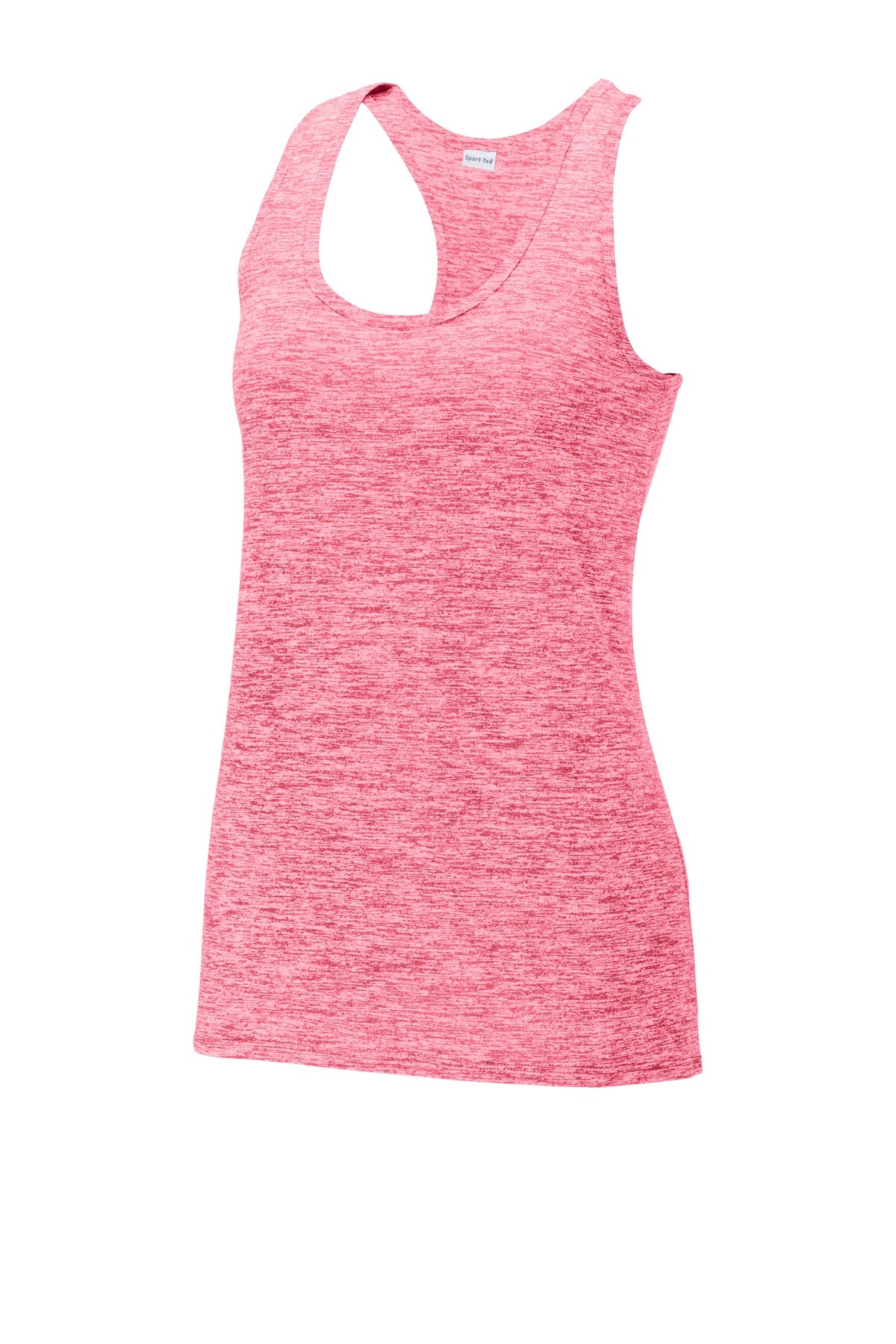 Sport-Tek Ladies PosiCharge Electric Heather Racerback Tank. LST396