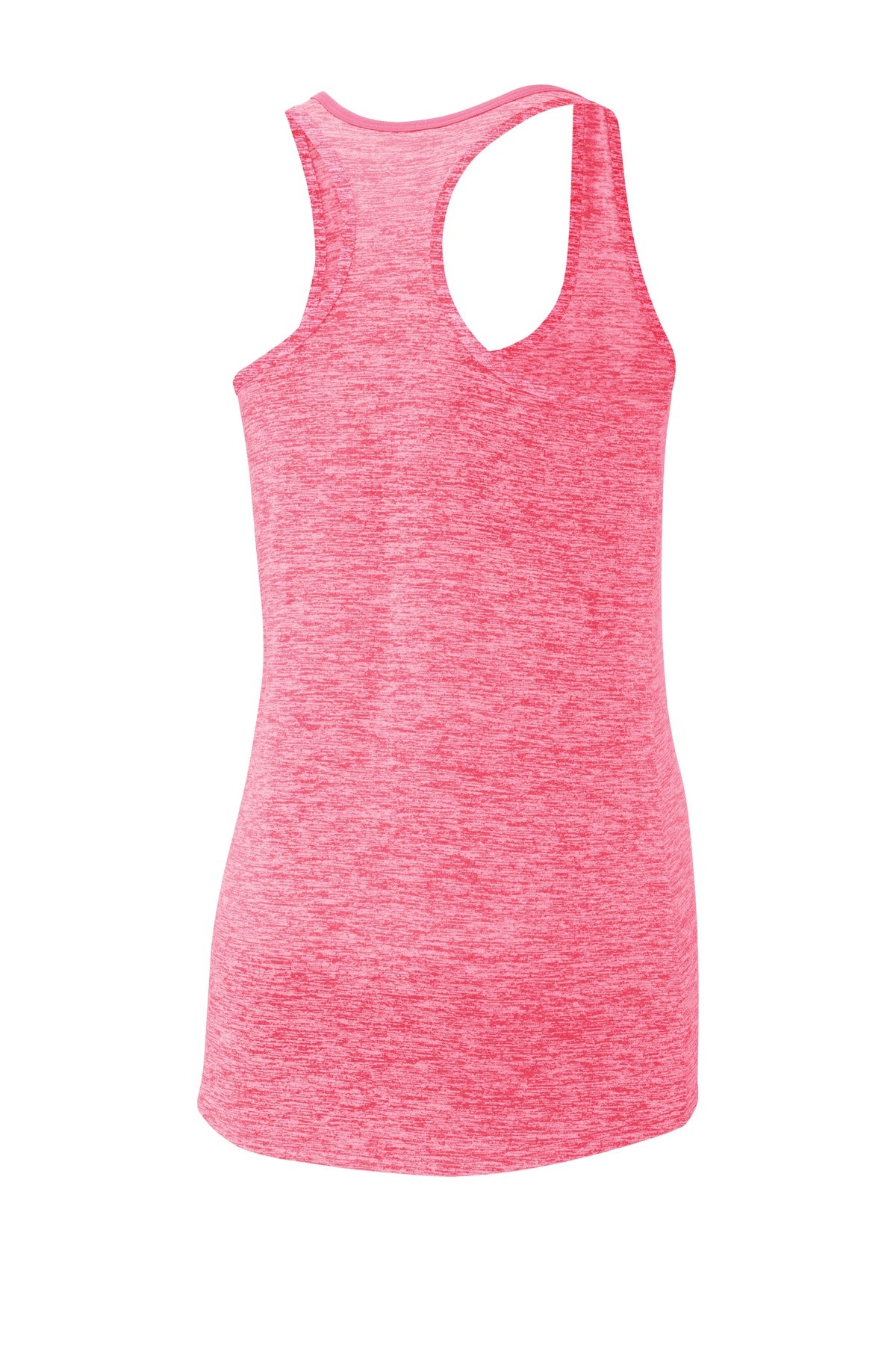 Sport-Tek Ladies PosiCharge Electric Heather Racerback Tank. LST396