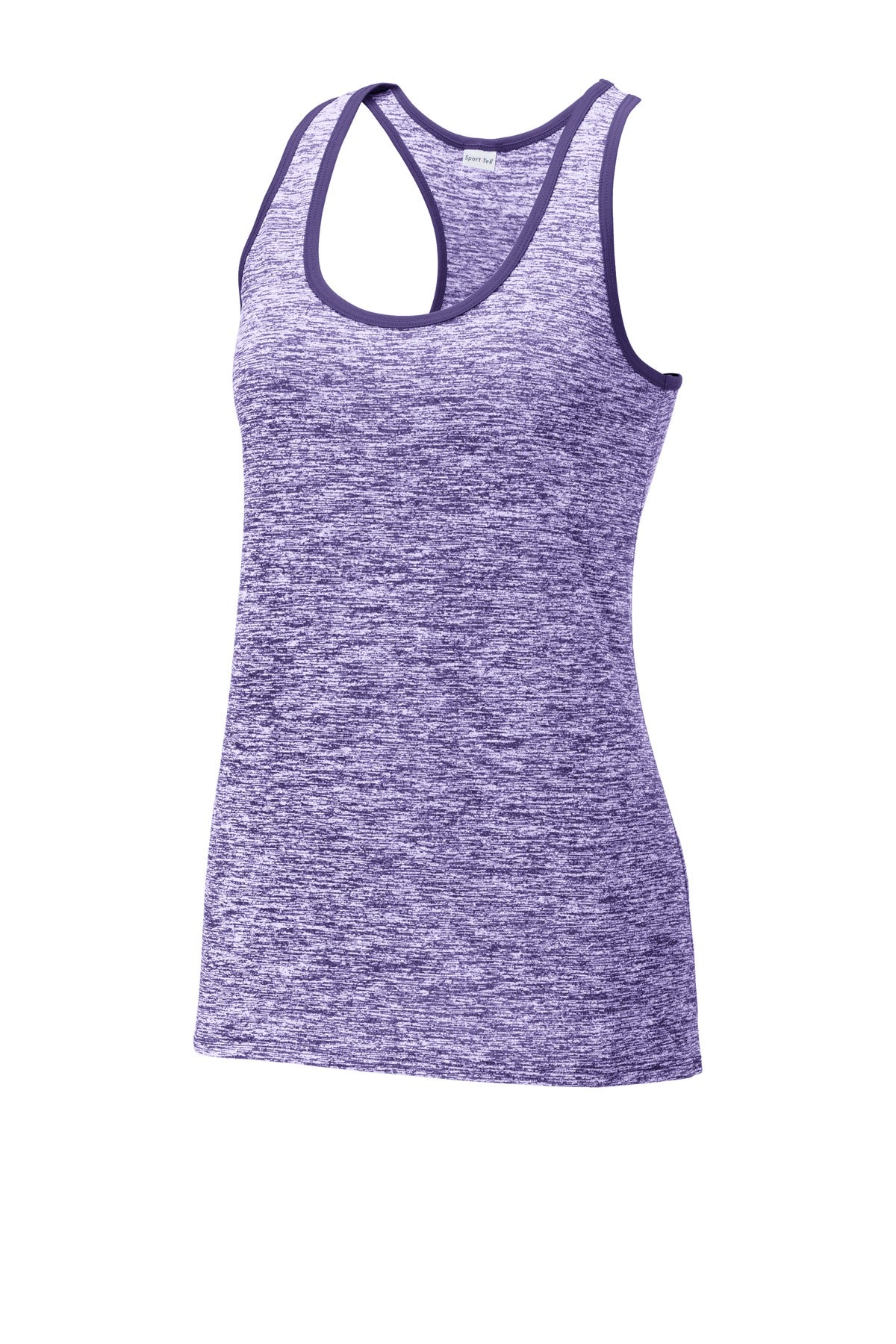 Sport-Tek Ladies PosiCharge Electric Heather Racerback Tank. LST396