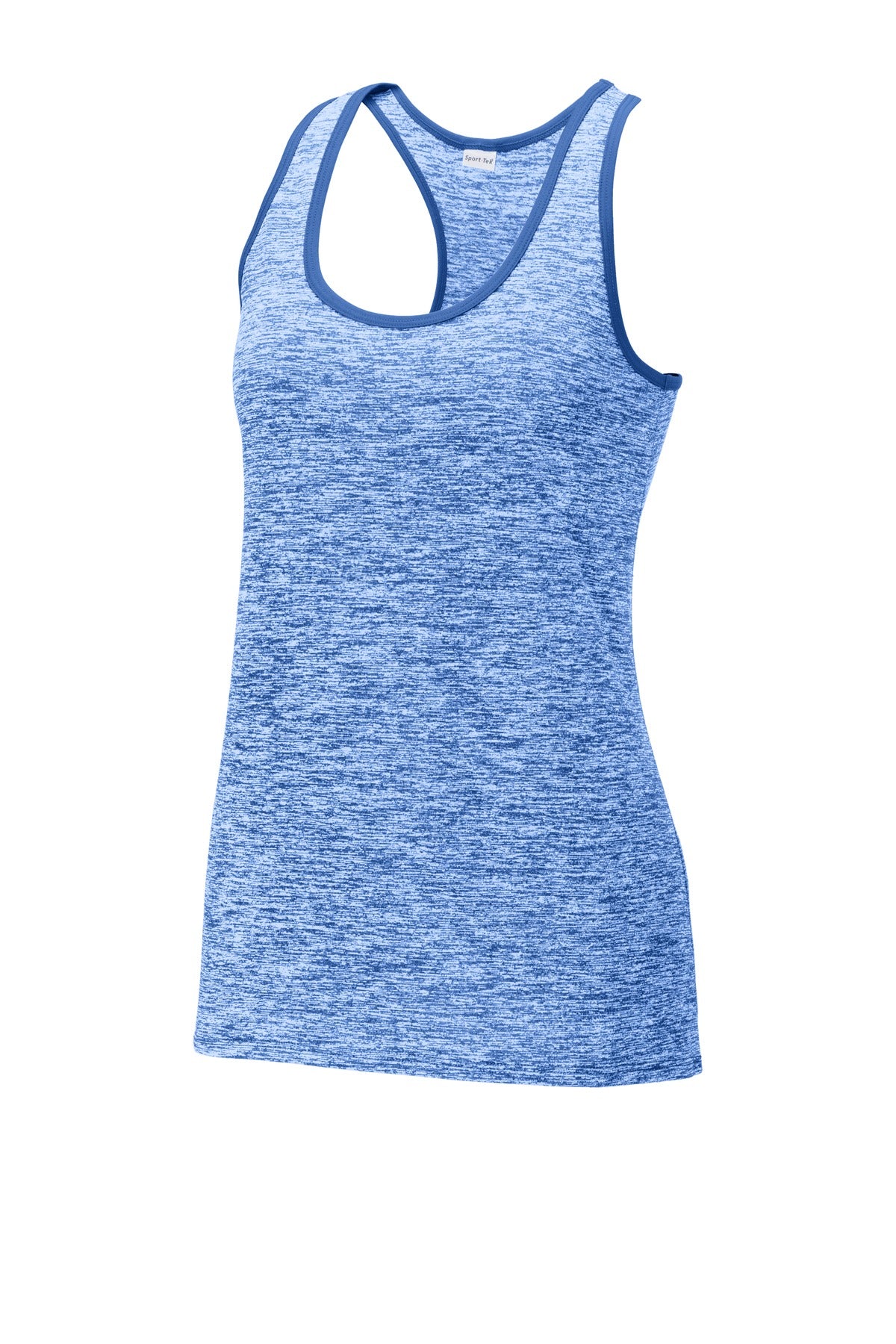 Sport-Tek Ladies PosiCharge Electric Heather Racerback Tank. LST396