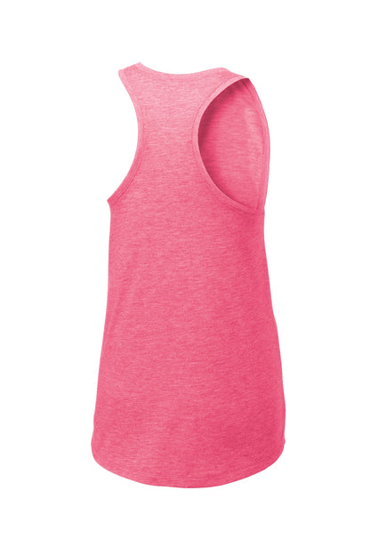 Sport-Tek Ladies PosiCharge Tri-Blend Wicking Tank. LST402