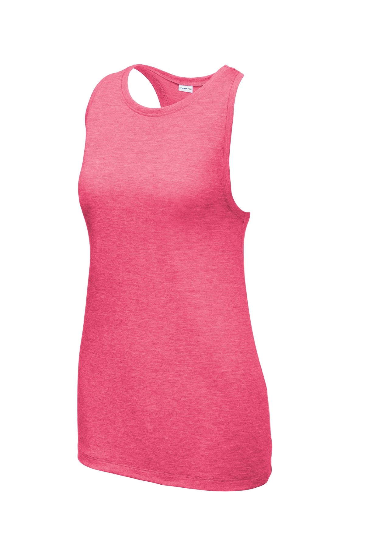 Sport-Tek Ladies PosiCharge Tri-Blend Wicking Tank. LST402