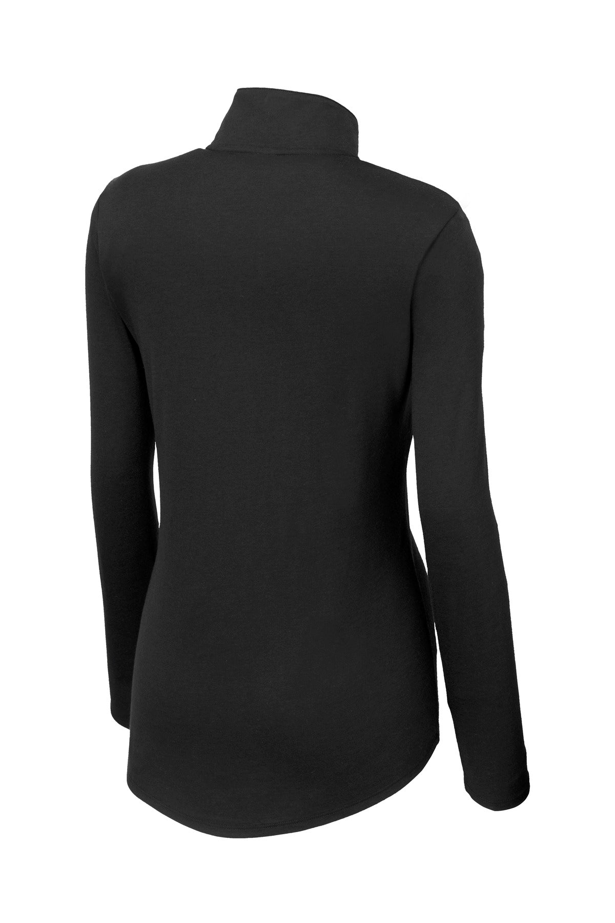 Sport-Tek Ladies PosiCharge Tri-Blend Wicking 1/4-Zip Pullover. LST407