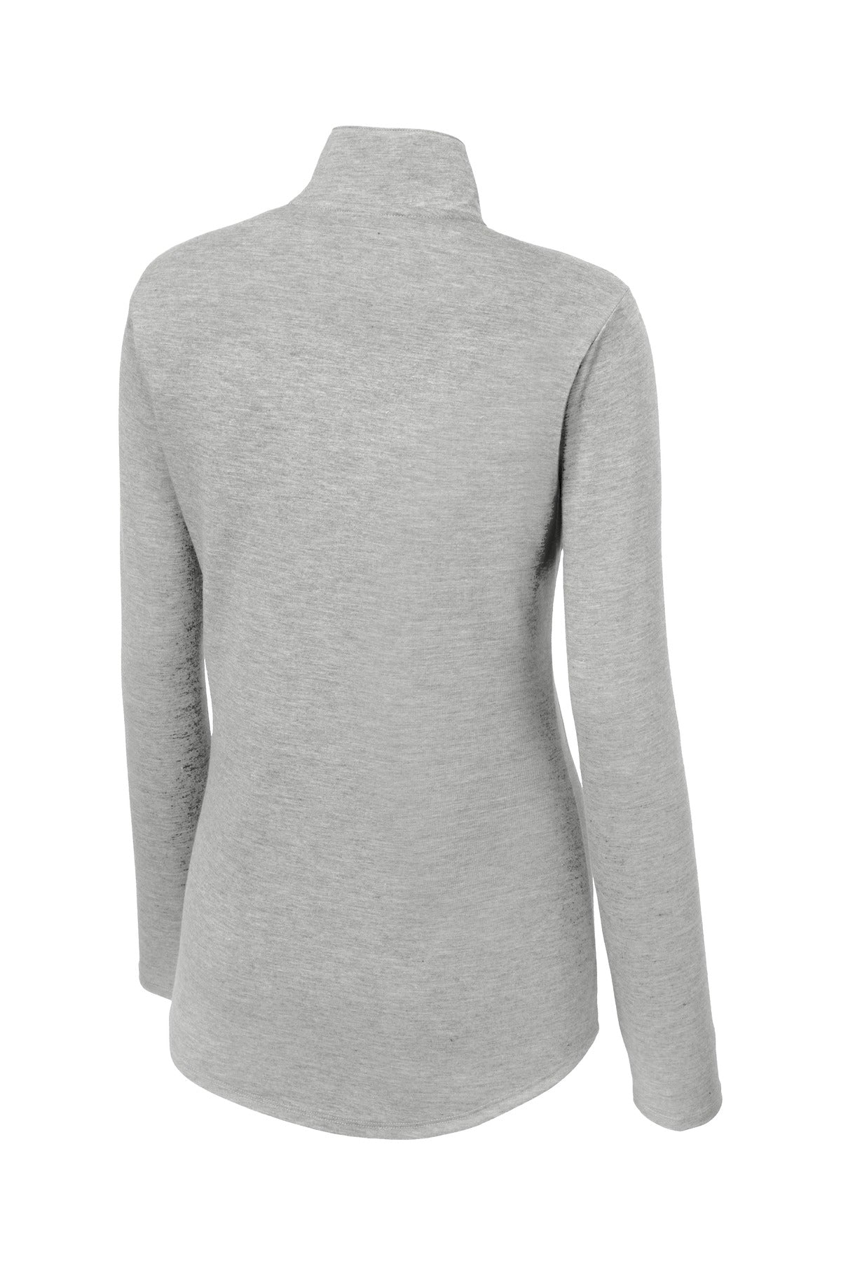 Sport-Tek Ladies PosiCharge Tri-Blend Wicking 1/4-Zip Pullover. LST407