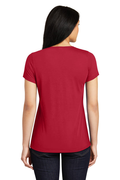 Sport-Tek Ladies PosiCharge Competitor™ Cotton Touch™ Scoop Neck Tee. LST450