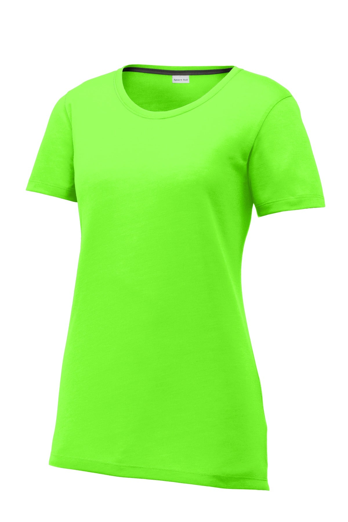 Sport-Tek Ladies PosiCharge Competitor™ Cotton Touch™ Scoop Neck Tee. LST450