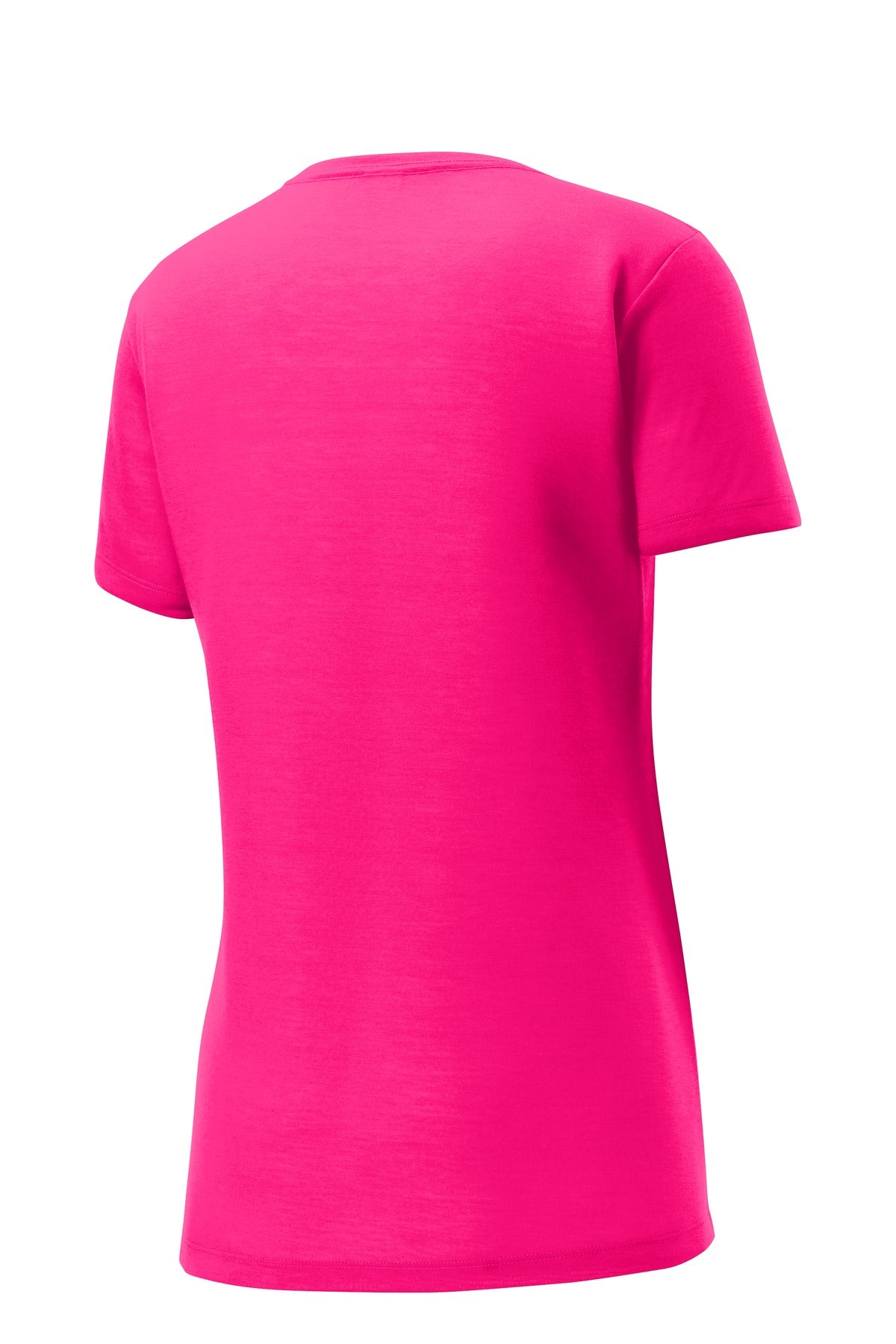 Sport-Tek Ladies PosiCharge Competitor™ Cotton Touch™ Scoop Neck Tee. LST450