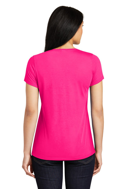 Sport-Tek Ladies PosiCharge Competitor™ Cotton Touch™ Scoop Neck Tee. LST450