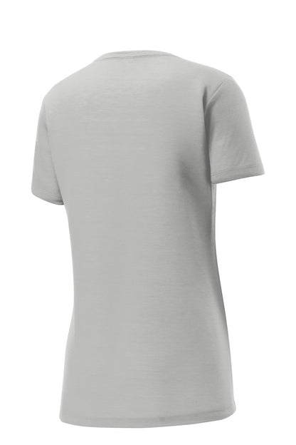 Sport-Tek Ladies PosiCharge Competitor™ Cotton Touch™ Scoop Neck Tee. LST450