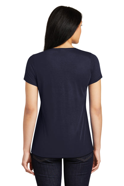 Sport-Tek Ladies PosiCharge Competitor™ Cotton Touch™ Scoop Neck Tee. LST450