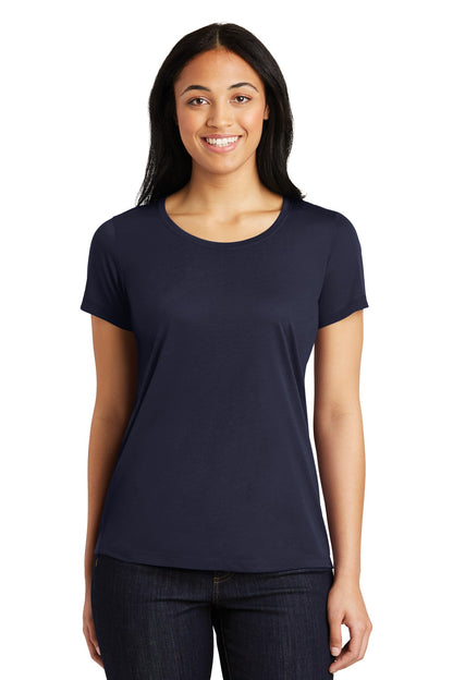 Sport-Tek Ladies PosiCharge Competitor™ Cotton Touch™ Scoop Neck Tee. LST450