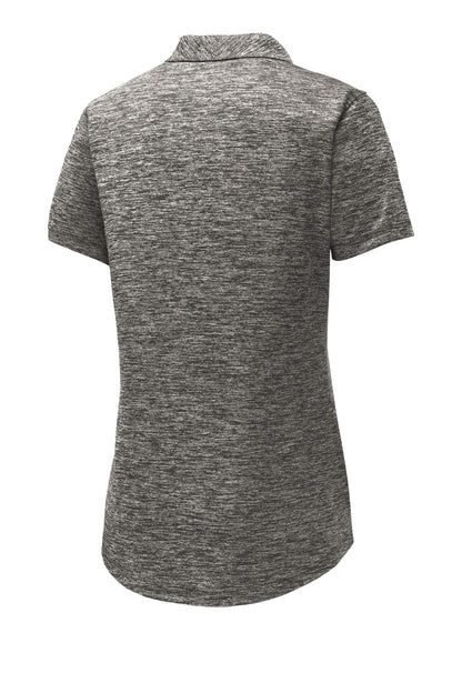 Sport-Tek Ladies PosiCharge Electric Heather Polo. LST590