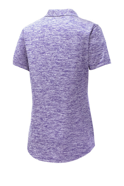 Sport-Tek Ladies PosiCharge Electric Heather Polo. LST590