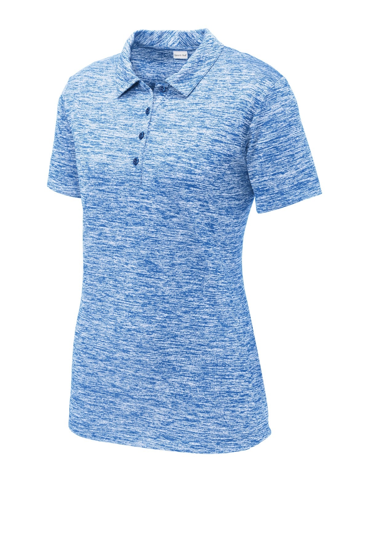 Sport-Tek Ladies PosiCharge Electric Heather Polo. LST590