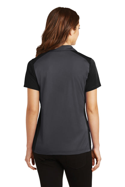 Sport-Tek Ladies Colorblock Micropique Sport-Wick Polo. LST652