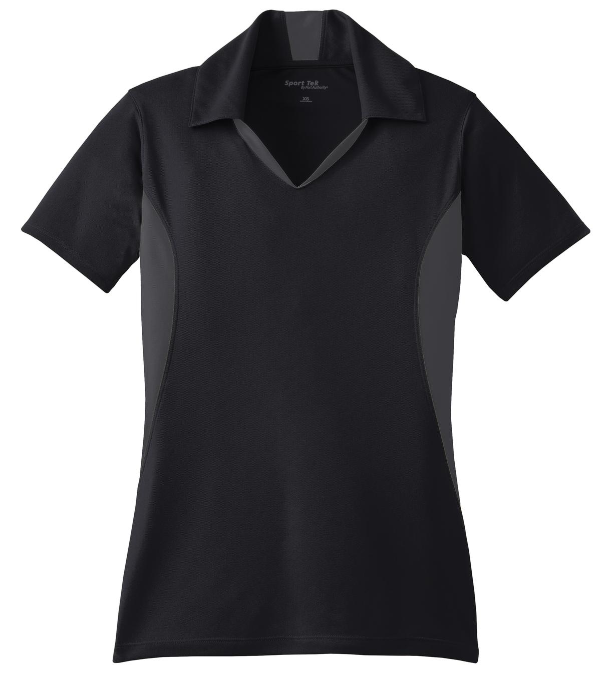 Sport-Tek Ladies Side Blocked Micropique Sport-Wick Polo. LST655