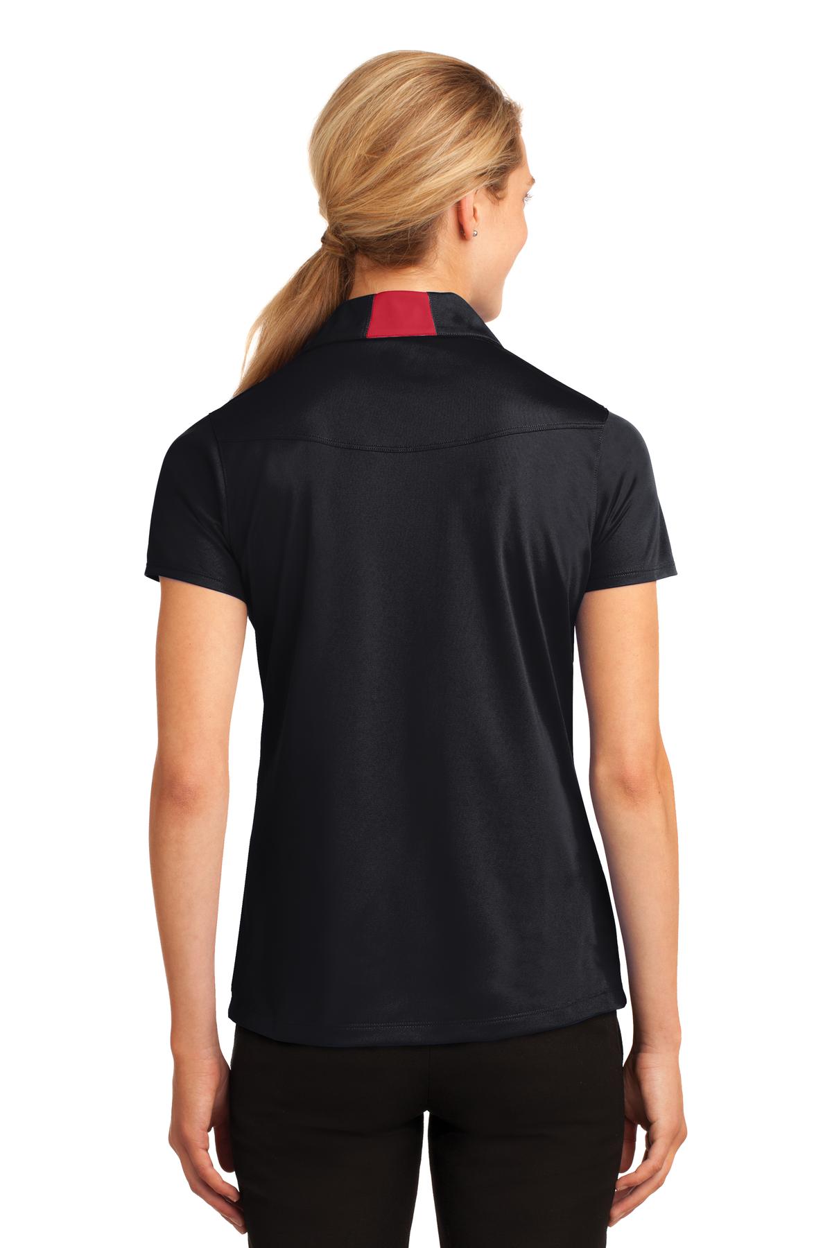 Sport-Tek Ladies Side Blocked Micropique Sport-Wick Polo. LST655