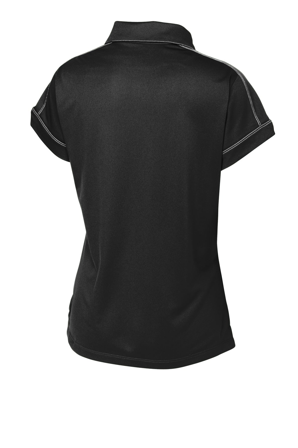 Sport-Tek Ladies Contrast Stitch Micropique Sport-Wick Polo. LST659