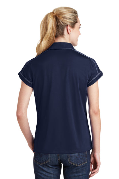 Sport-Tek Ladies Contrast Stitch Micropique Sport-Wick Polo. LST659