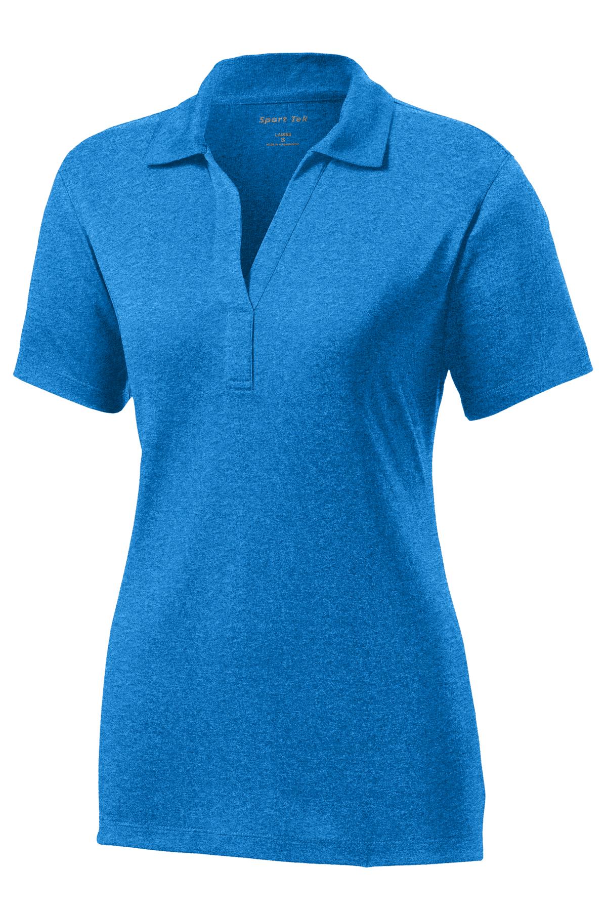 Sport-Tek Ladies Heather Contender™ Polo. LST660