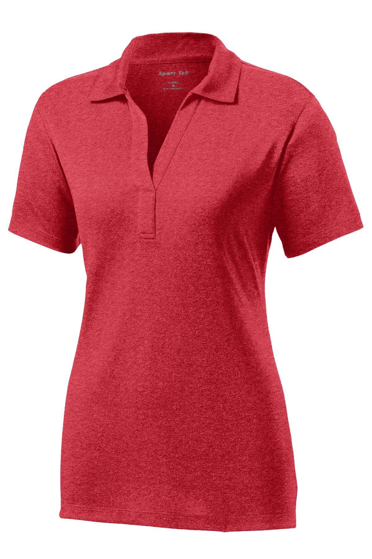 Sport-Tek Ladies Heather Contender™ Polo. LST660