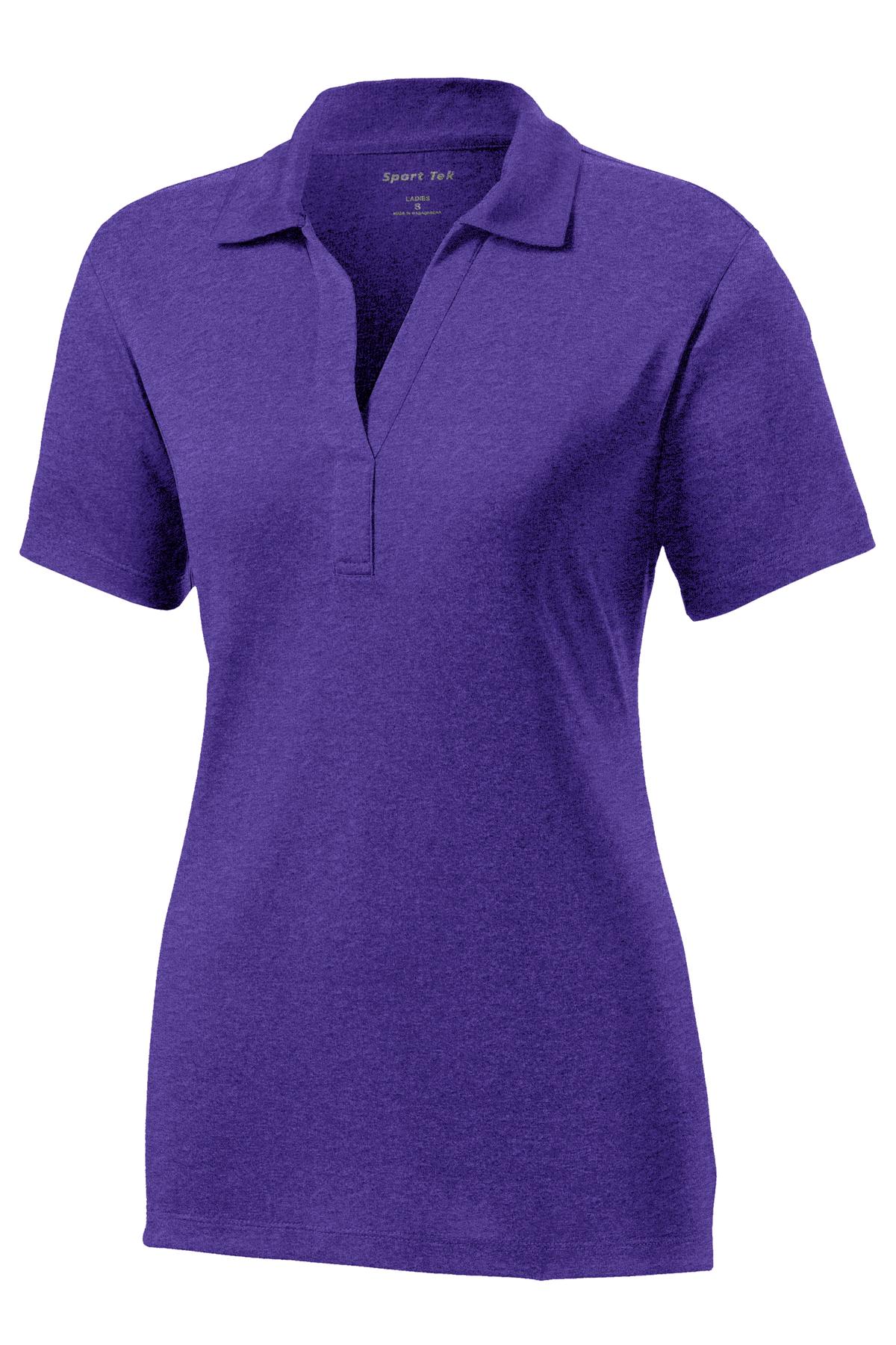 Sport-Tek Ladies Heather Contender™ Polo. LST660