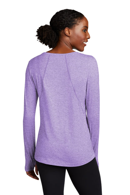 Sport-Tek Ladies Exchange 1.5 Long Sleeve Crew. LST710