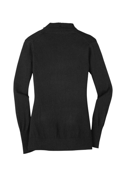 Port Authority Ladies Open Front Cardigan Sweater. LSW289