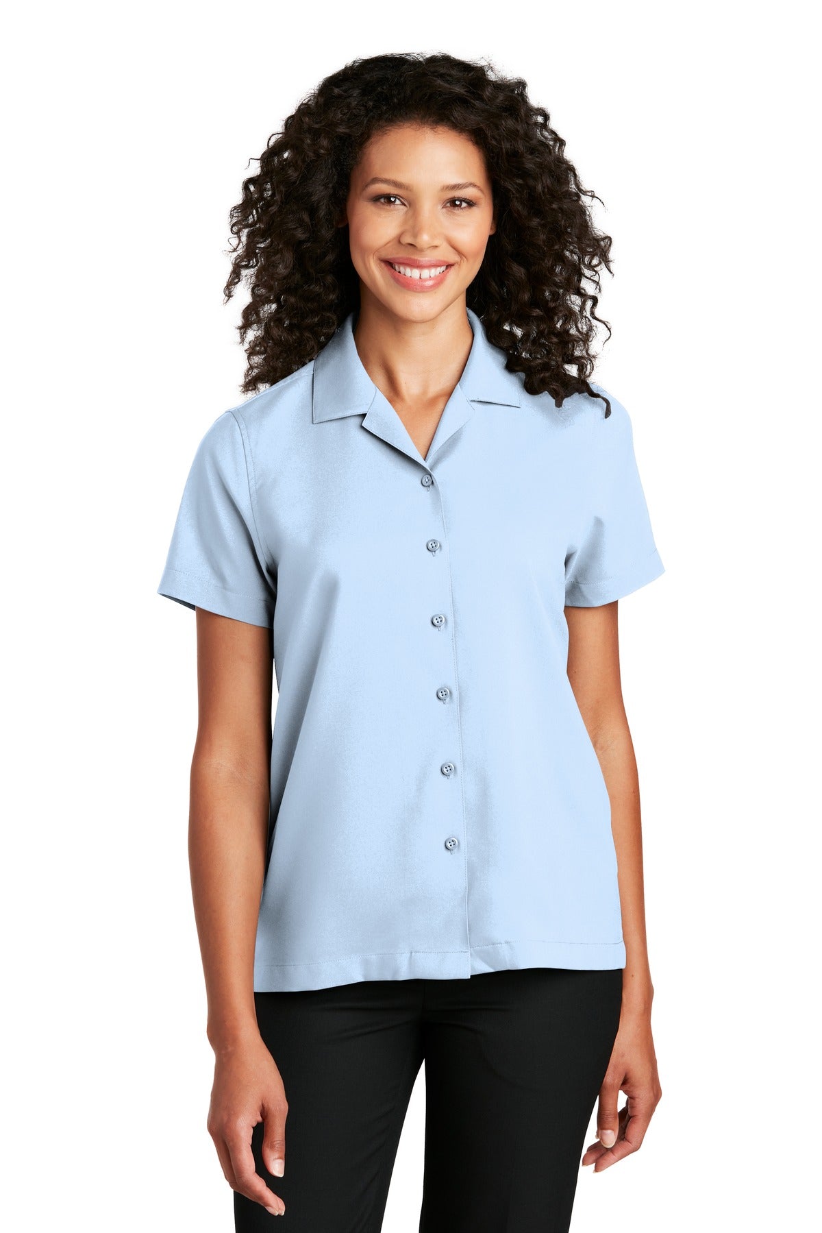 Port Authority Ladies Short Sleeve Performance Staff Shirt LW400