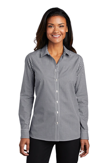 Port Authority Ladies Broadcloth Gingham Easy Care Shirt LW644