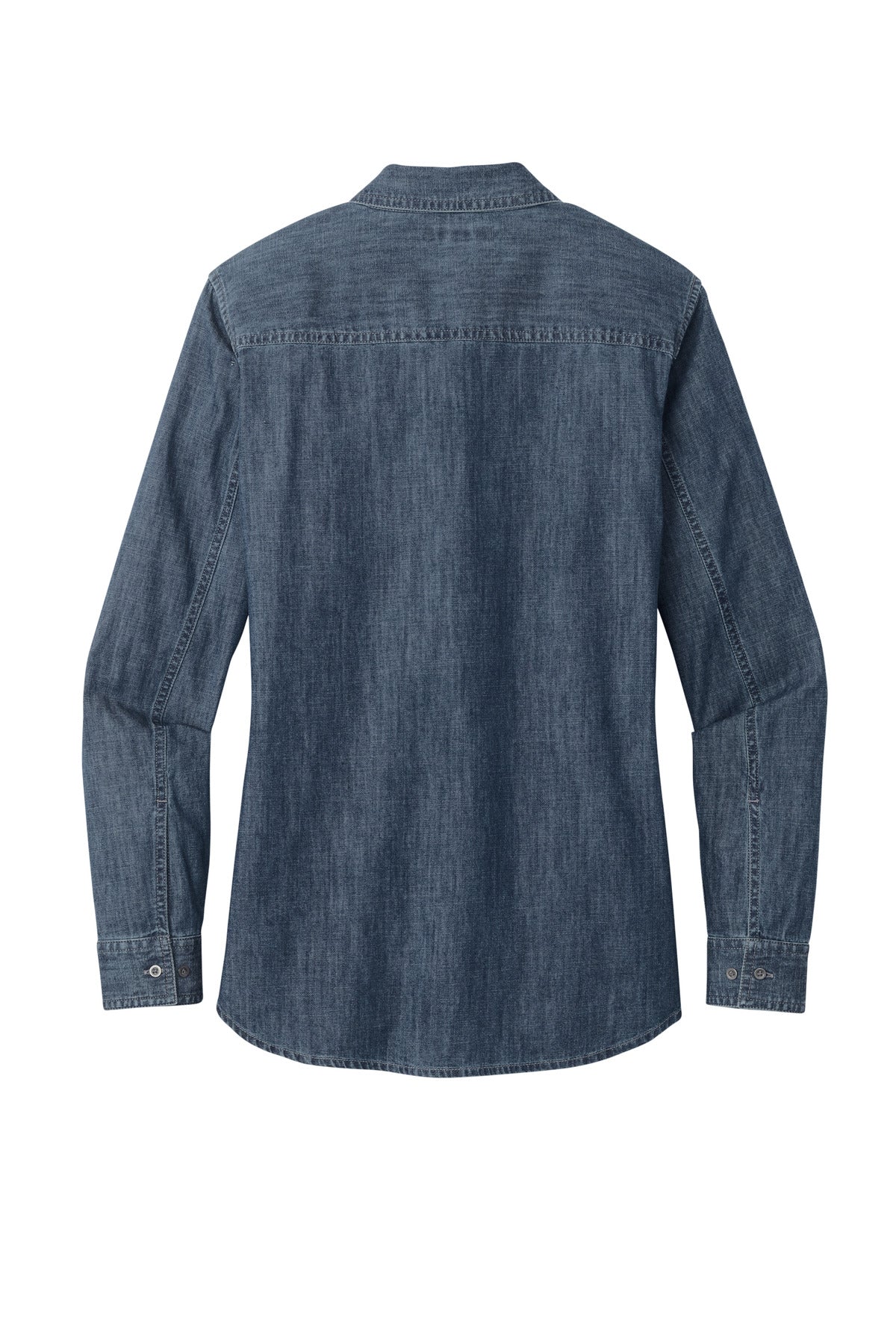 Port Authority Ladies Long Sleeve Perfect Denim Shirt LW676