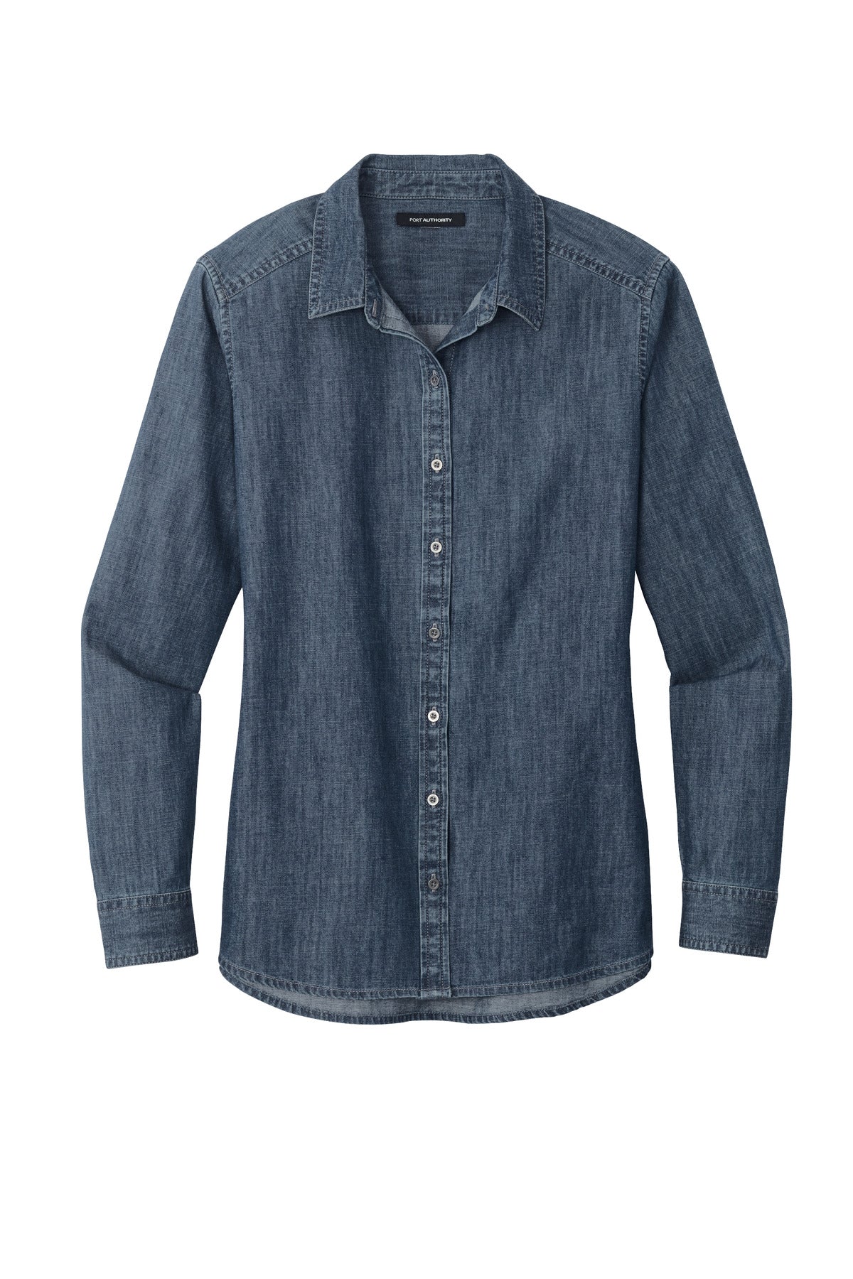 Port Authority Ladies Long Sleeve Perfect Denim Shirt LW676