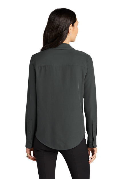Mercer+Mettle™ Women's Stretch Crepe Long Sleeve Camp MM2013