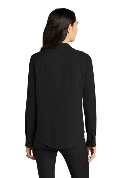 Mercer+Mettle™ Women's Stretch Crepe Long Sleeve Camp MM2013