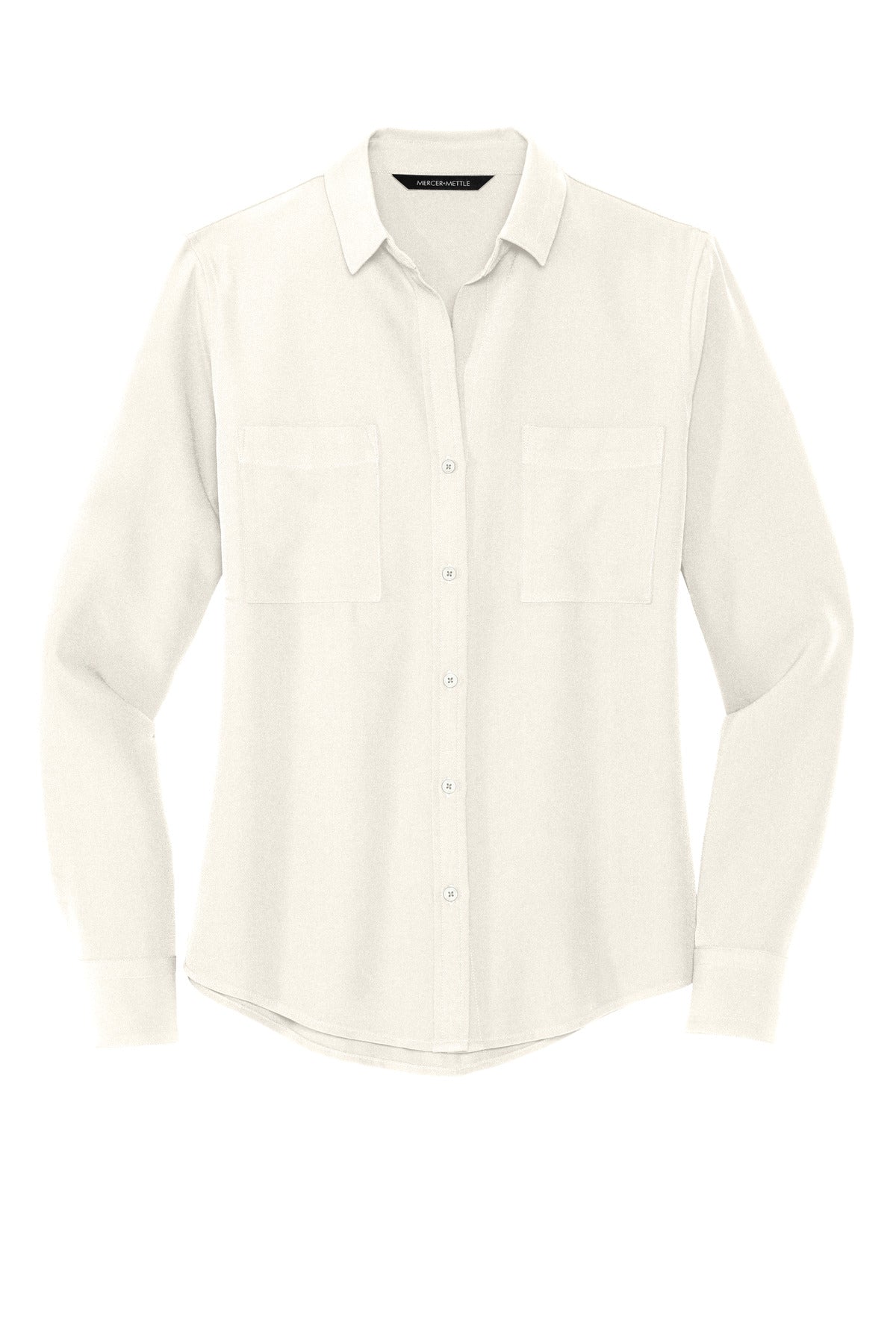 Mercer+Mettle™ Women's Stretch Crepe Long Sleeve Camp MM2013