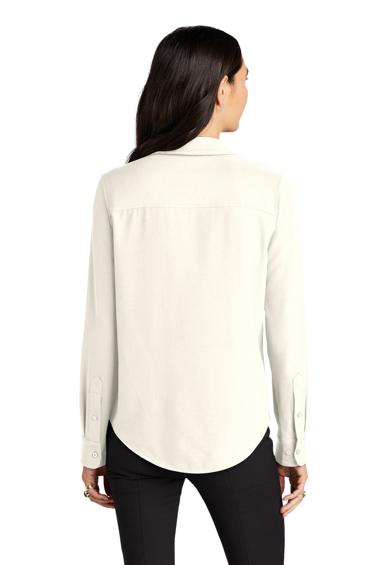 Mercer+Mettle™ Women's Stretch Crepe Long Sleeve Camp MM2013