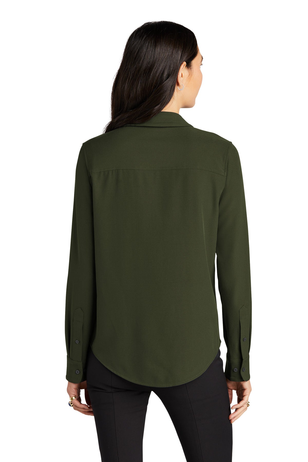 Mercer+Mettle™ Women's Stretch Crepe Long Sleeve Camp MM2013