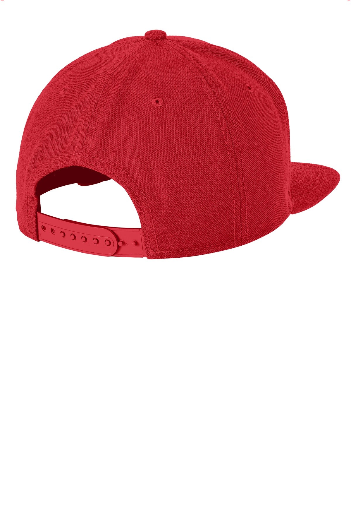 New Era Original Fit Flat Bill Snapback Cap. NE402