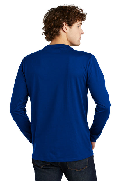 New Era Heritage Blend Long Sleeve Crew Tee. NEA102