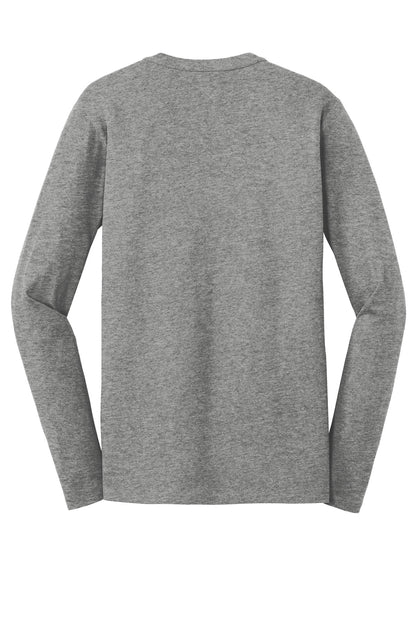 New Era Heritage Blend Long Sleeve Crew Tee. NEA102