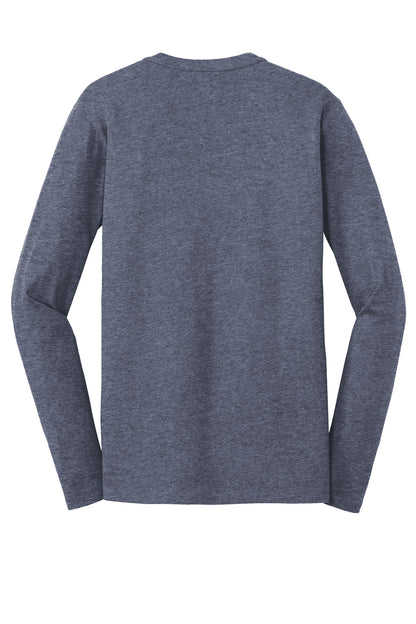New Era Heritage Blend Long Sleeve Crew Tee. NEA102