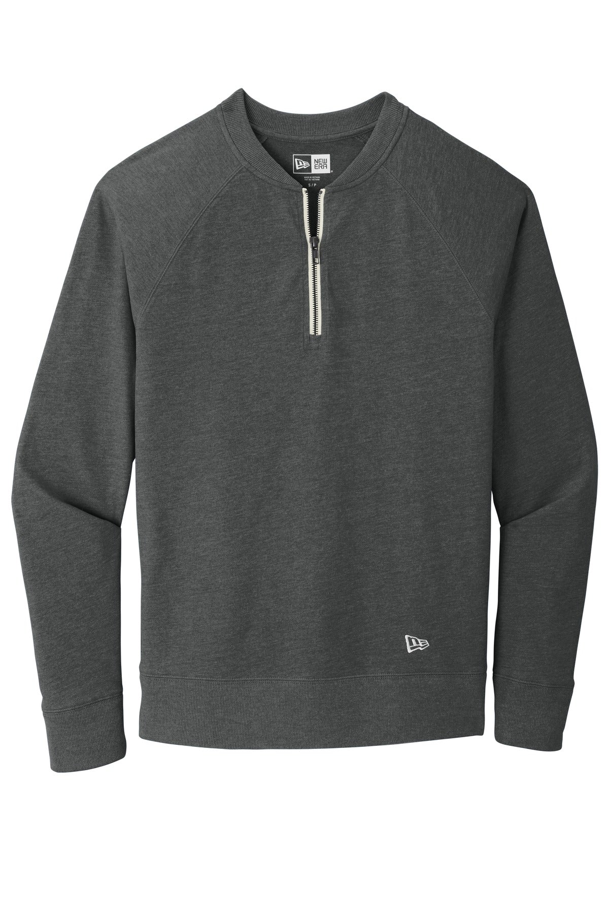 New Era Sueded Cotton Blend 1/4-Zip Pullover NEA123
