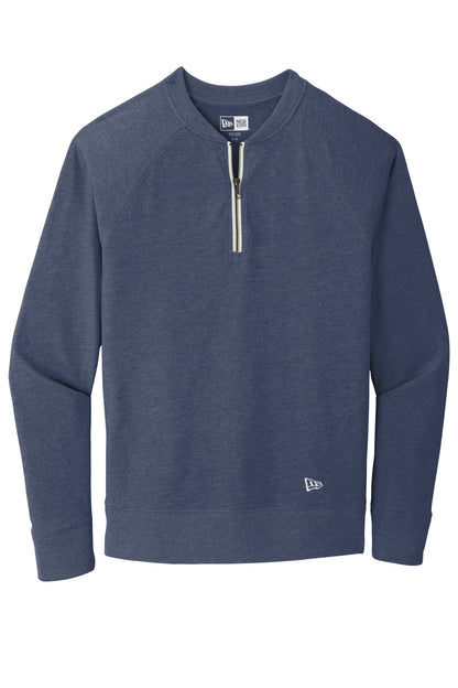 New Era Sueded Cotton Blend 1/4-Zip Pullover NEA123